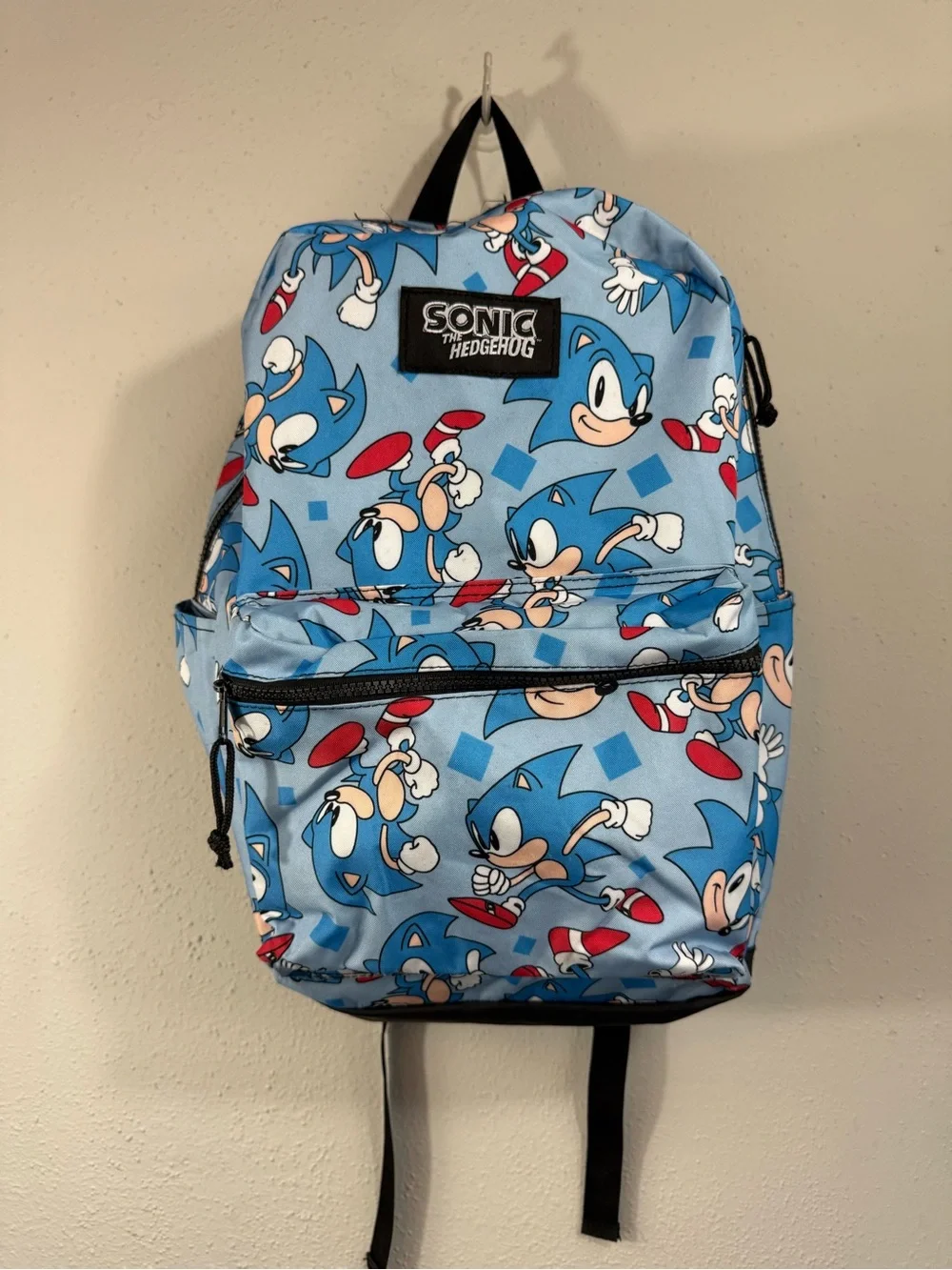 Kids' Blue sonic Backpack and Lunch Bag Set